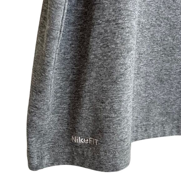 Nike Mens Tee Size Medium Gray Crimson OU The University of Oklahoma Sooners - Picture 3 of 6